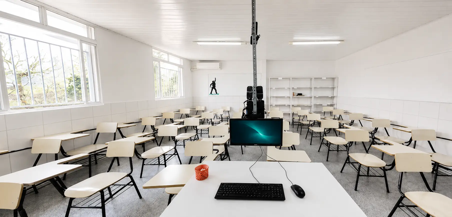 Sala de aula do Ensino Fundamental II do Colégio Bliss
